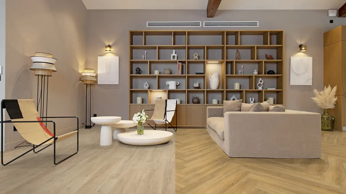 Realizacja podłogi winylowej LVT — SB Floor